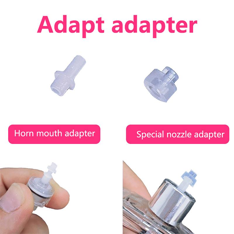 Perfume Refill Bottle - 2 Pezzi Adattatore per Trasferimento Profumo,