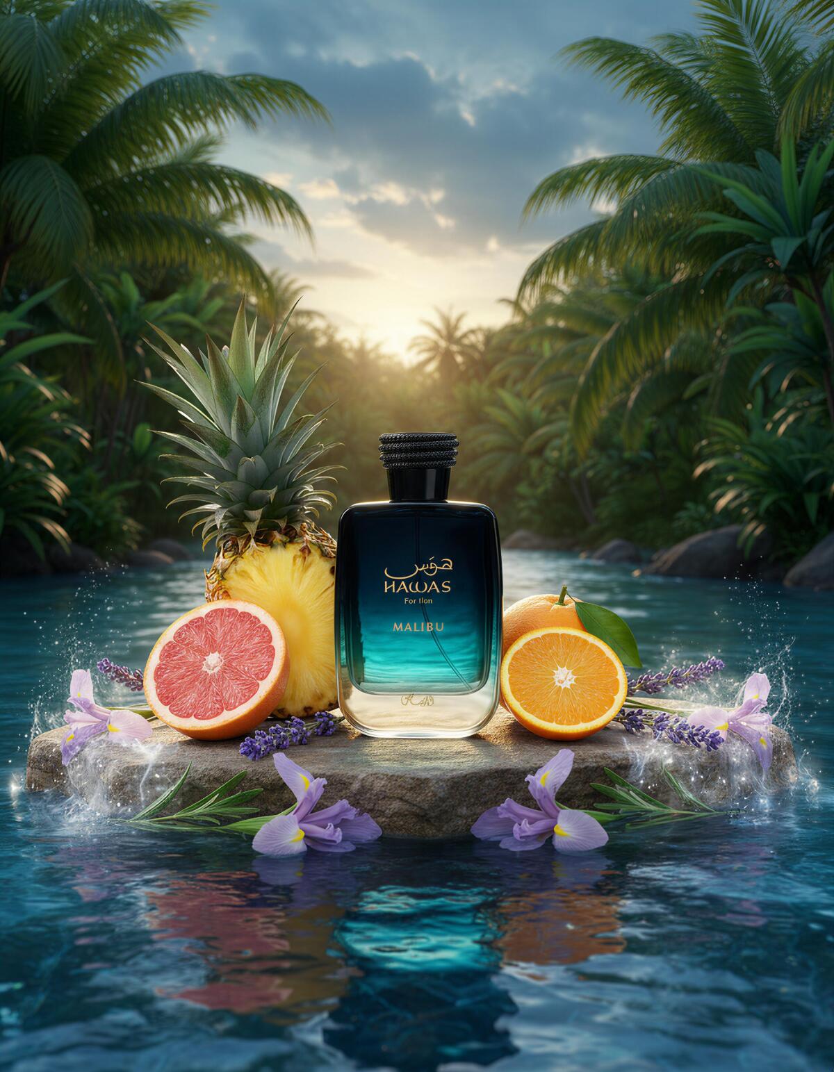Rasasi Hawas Malibu For Him ED - Perfume Fragrance Mist recensione e prezzo
