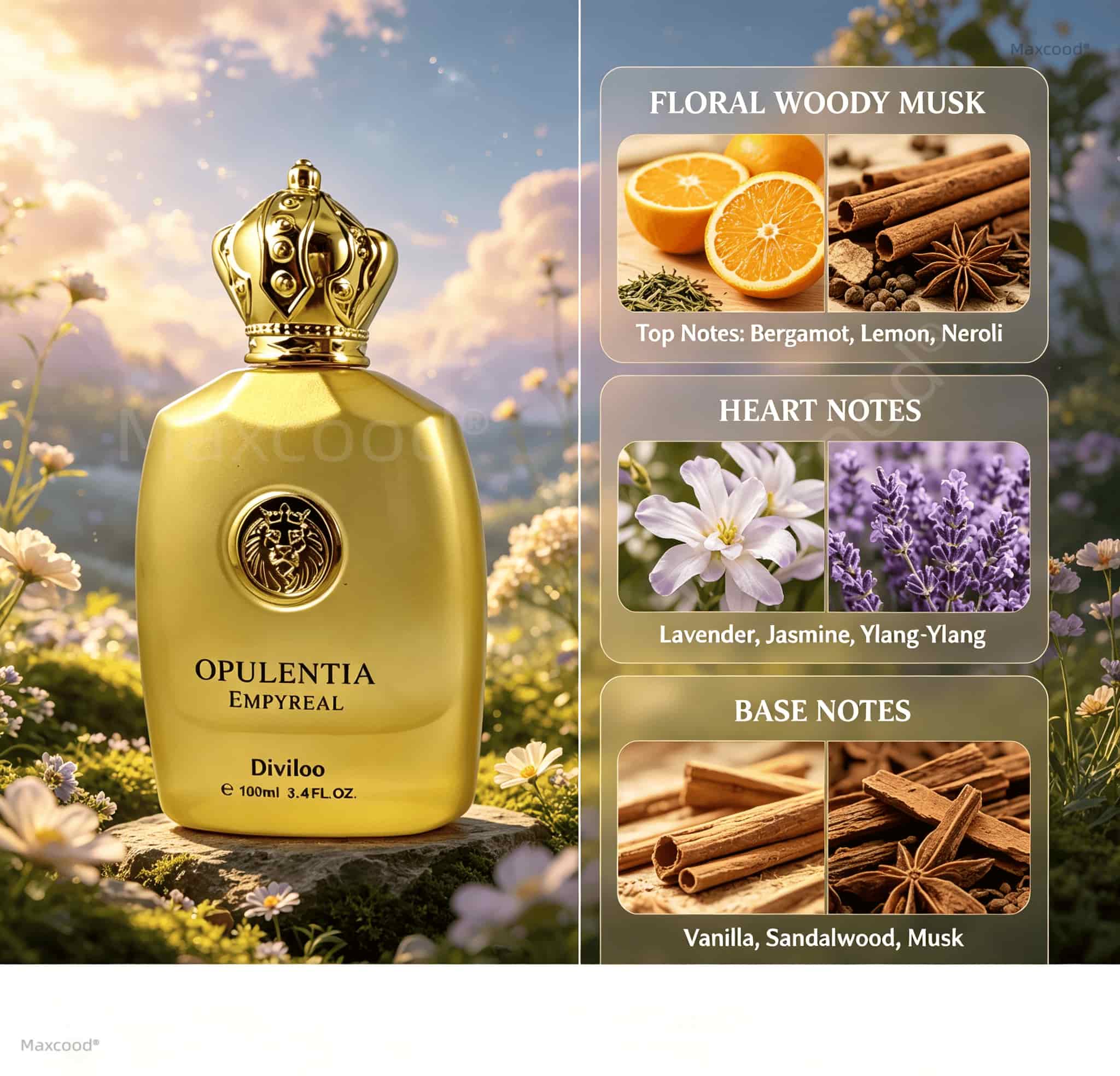 Note floreali, legnose e musch - Fragrance Perfume For Man recensione e prezzo