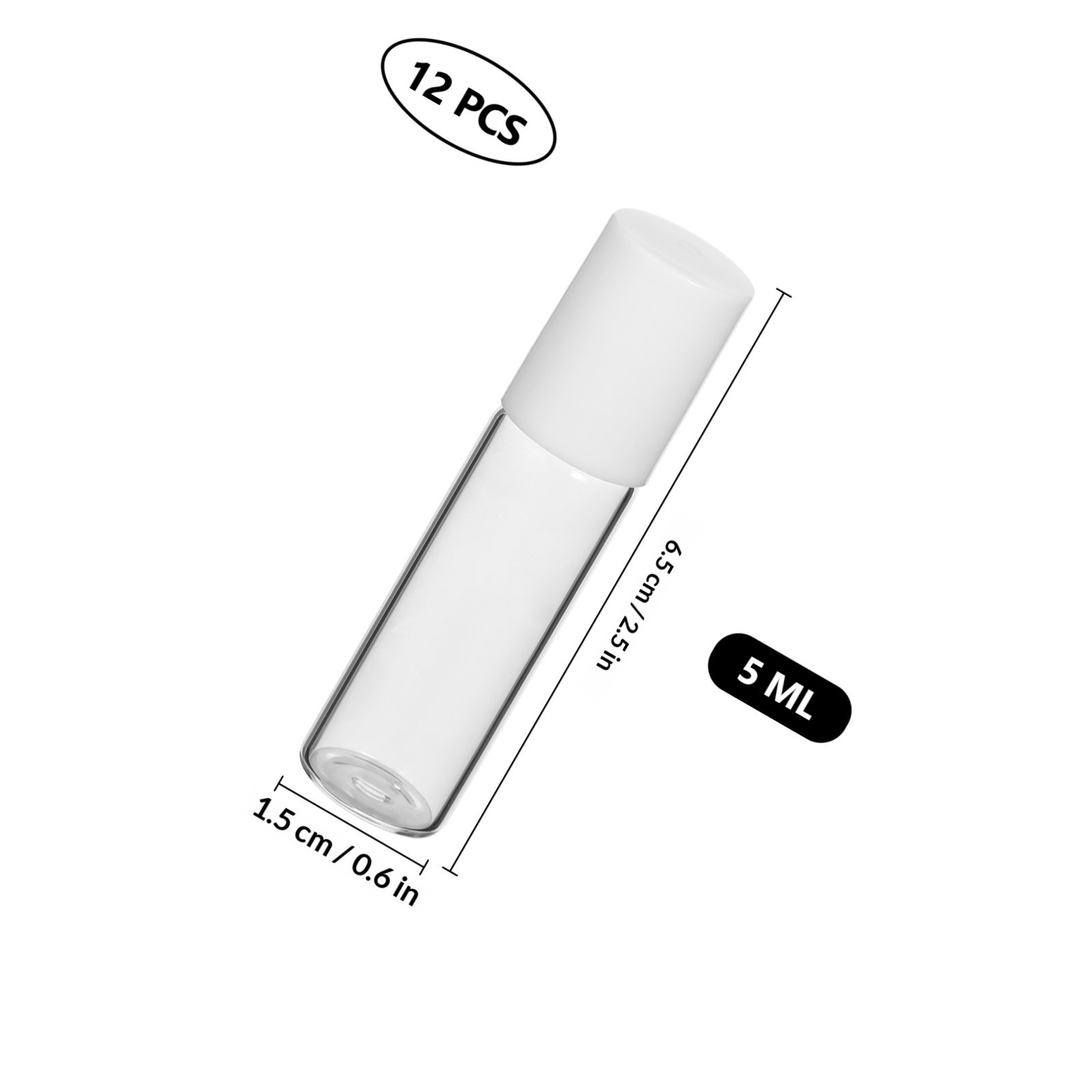 12 Pezzi Flaconi Roll-on in Ve - Perfume Refill Bottle recensione e prezzo